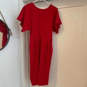 Red dress. Brand is Superfoxx. Good conditions.